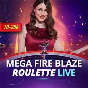 Mega fire blaze roulette live
